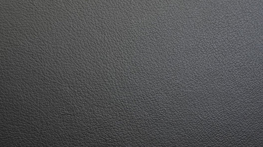 Black alternative leather fabric swatch